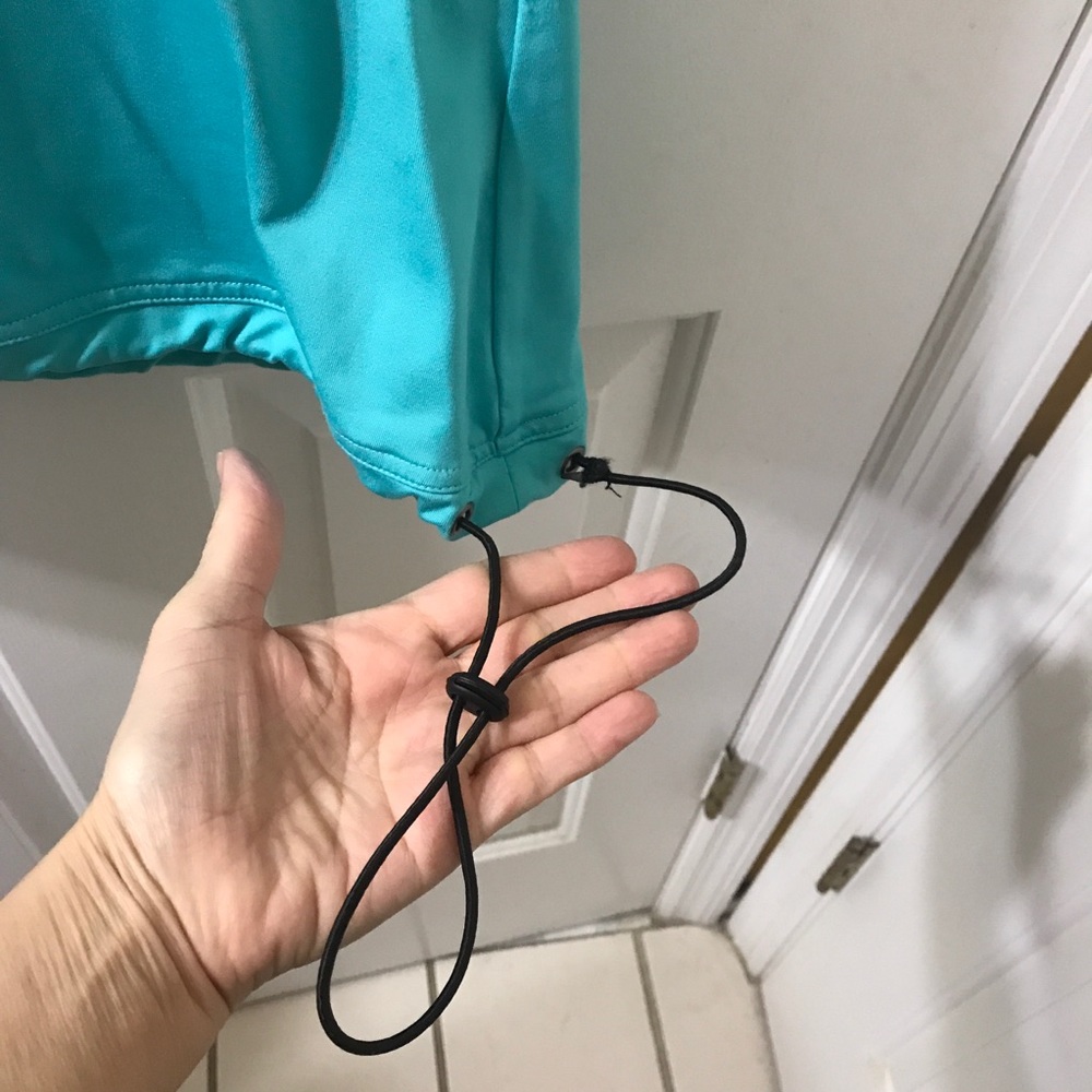 Boston Proper Sport Workout Drawstring Top - Picture 4 of 5
